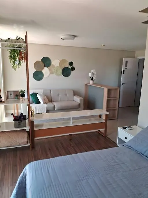 Apartamento Loft Decorado E Equipado No Centro De Itajai-Sc 0*, Itajaí Brasil